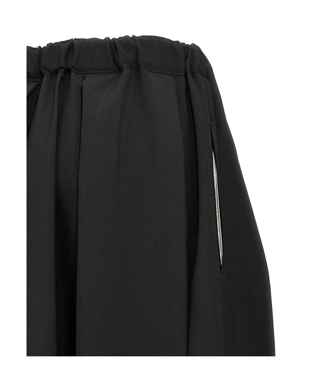 Comme des Garçons Black Wool Pants