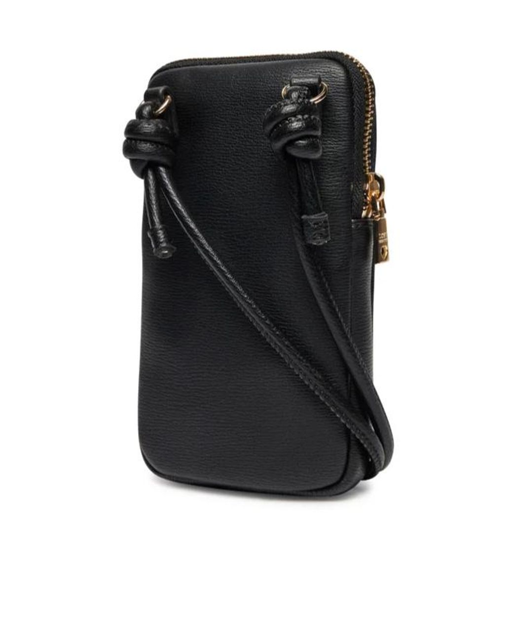 Moschino Black Shoulder Wallet