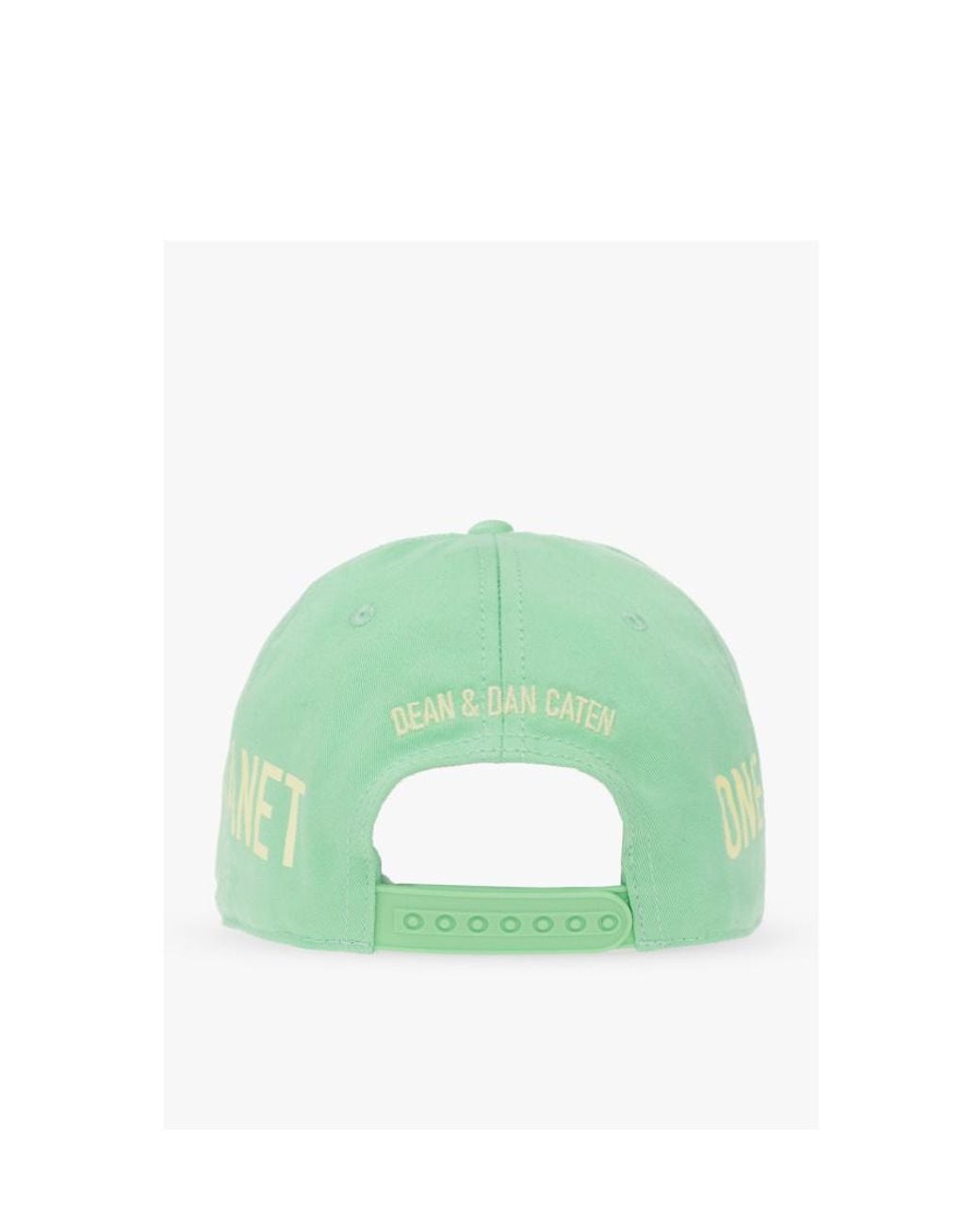 DSquared² Green One Life Logo Printed Baseball Cap for men