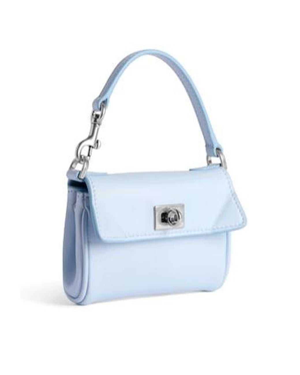 Balenciaga Blue Rodeo Micro Bag Charm