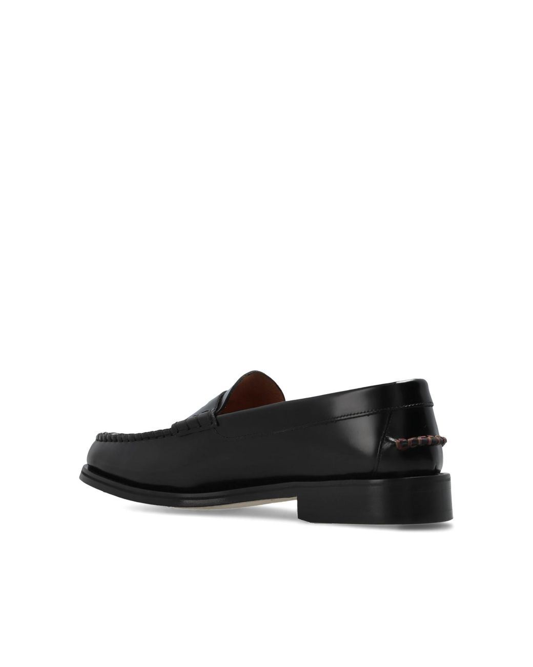 Paul Smith Black Rialto Penny Loafers for men