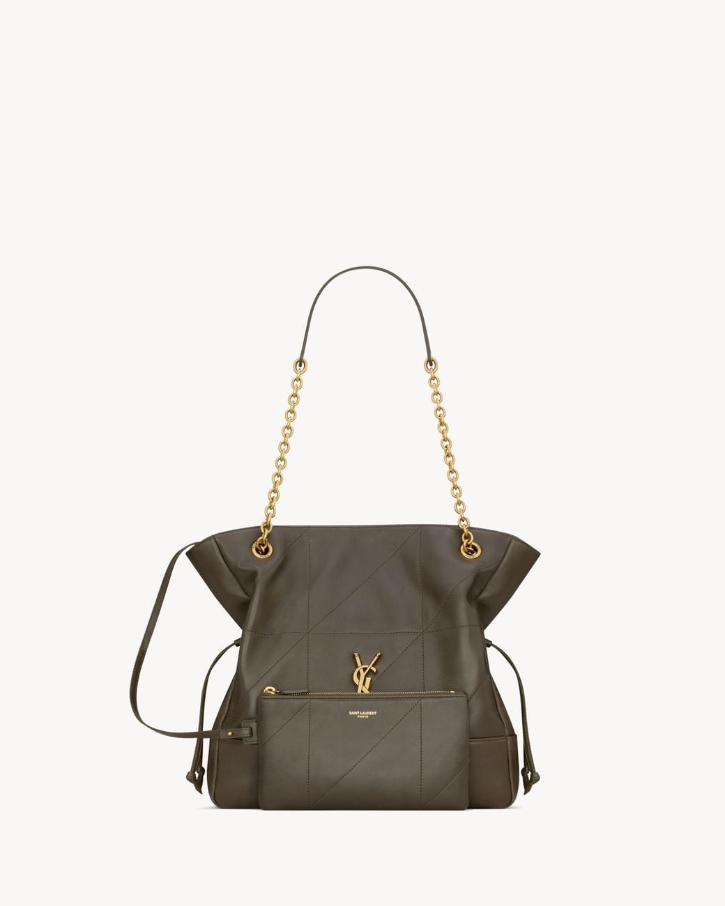 Saint Laurent Brown Small Jamie Shopping