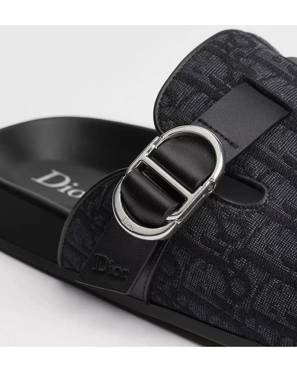 Dior Black Homme Aqua Mules for men