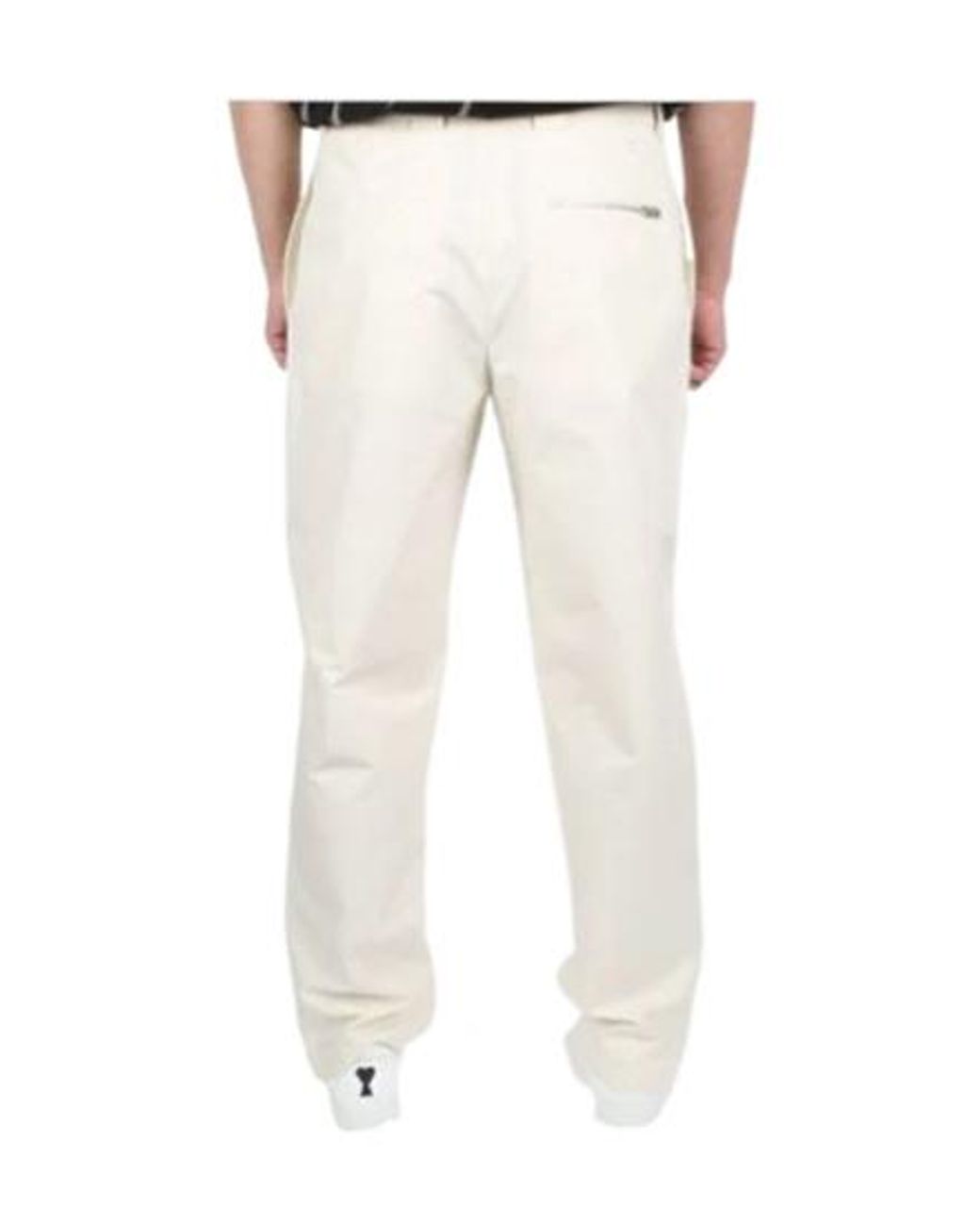 Jil Sander Natural Belt Loop Casual Pants for men