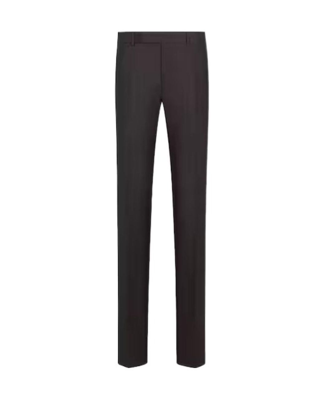 Dior Gray Homme Tailored Trousers for men