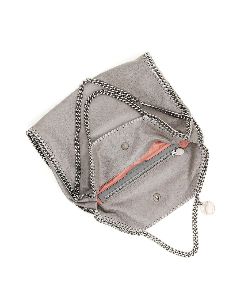 Stella McCartney Gray Falabella Chain-Linked Tote Bag