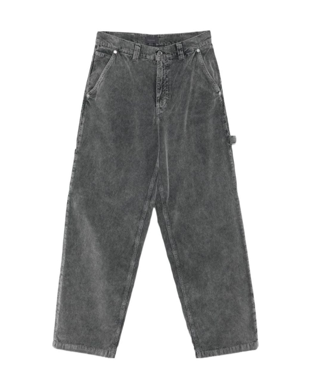 Haikure Gray Sibilla Straight-Leg Jeans