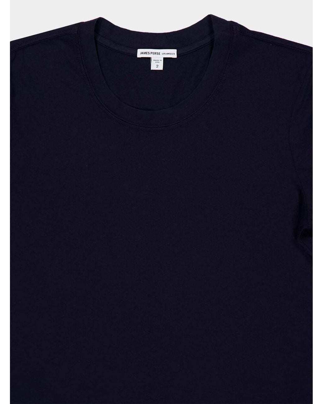 James Perse Blue Short Sleeved Crewneck T-Shirt