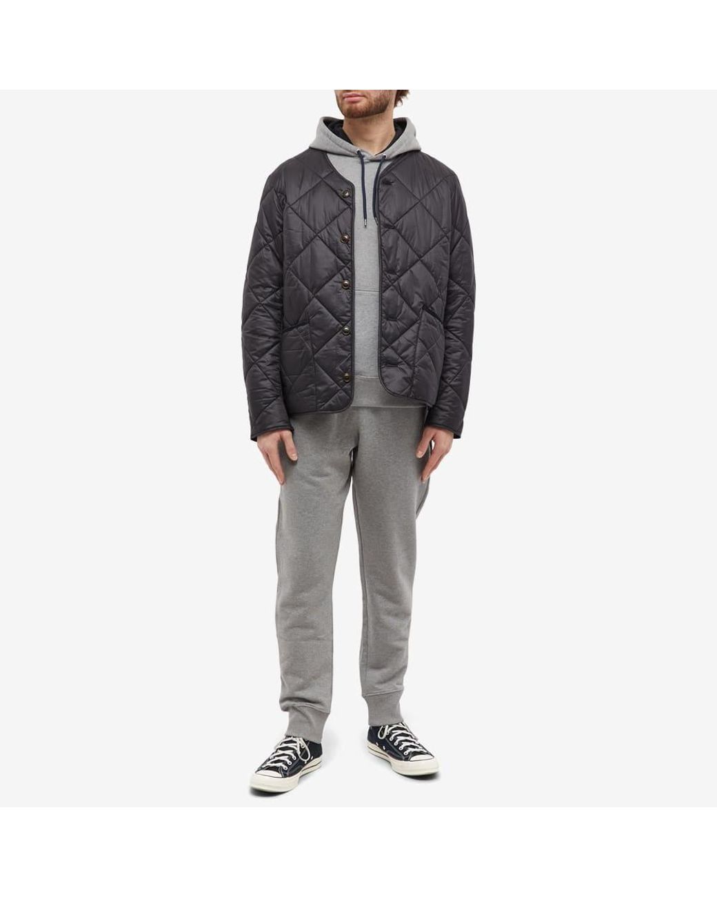 Paul Smith Gray Ps ポール スミス ゼブラ パッチ ドローストリング パーカー for men