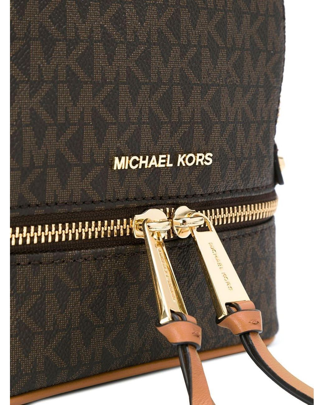 MICHAEL Michael Kors Brown Rhea Mini Backpack