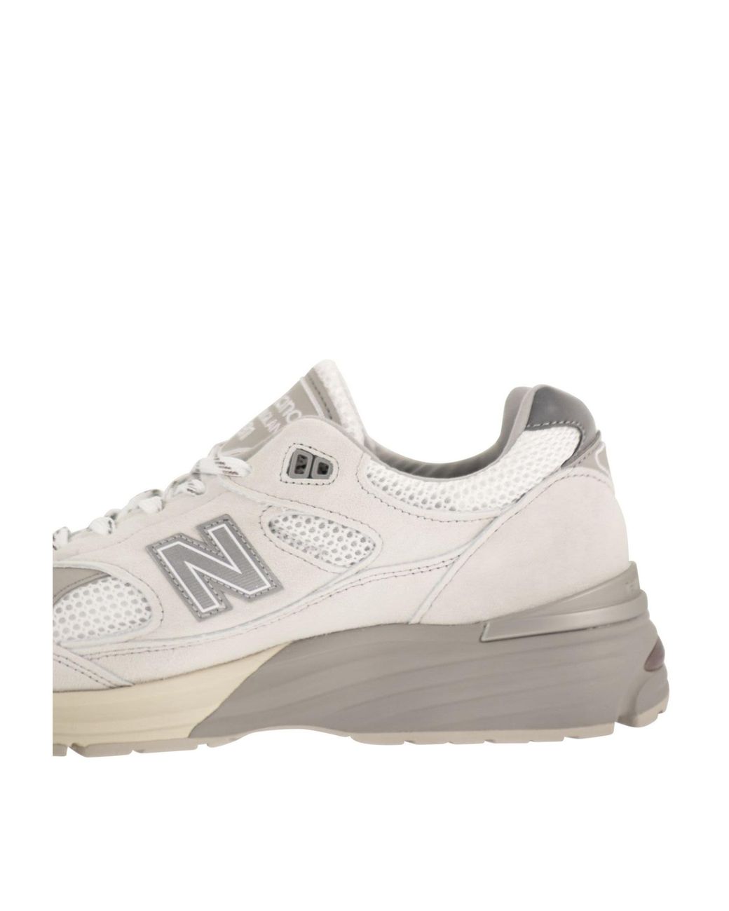 New Balance White 991V2 for men