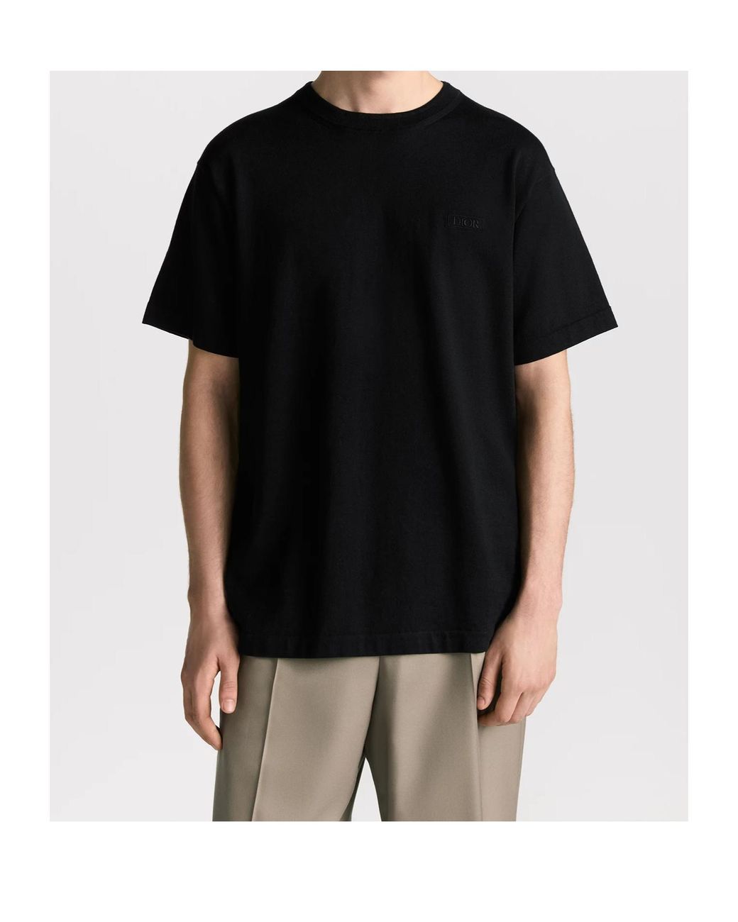 Dior Black Icons T-Shirt for men