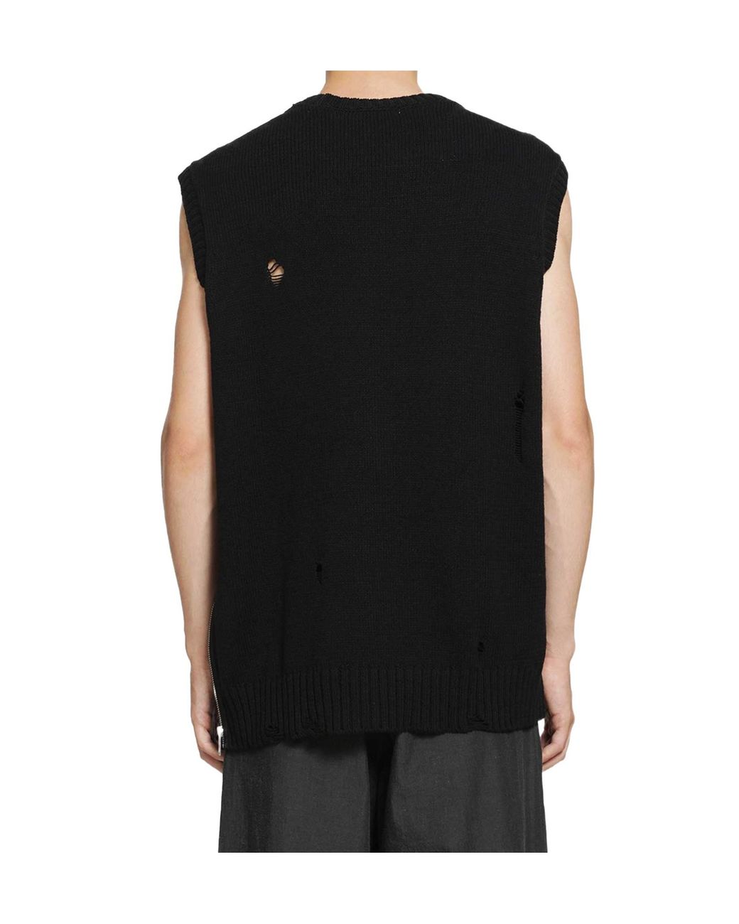 Undercover Black Knitted Vest for men