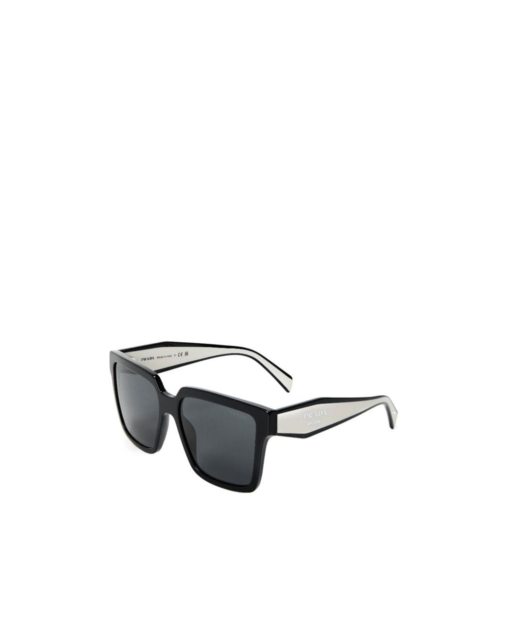 Prada White Square Sunglasses