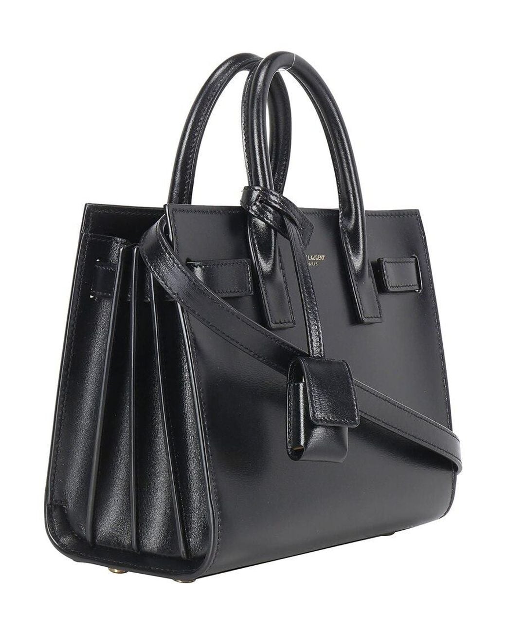 Saint Laurent Black Classic Sac De Jour Nano Tote Bag