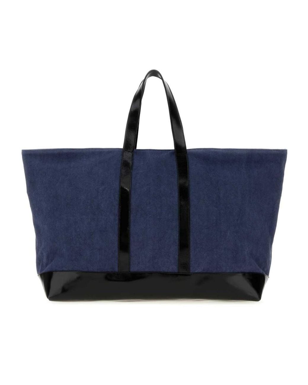 GIMAGUAS Blue Big Canvas Tote Bag
