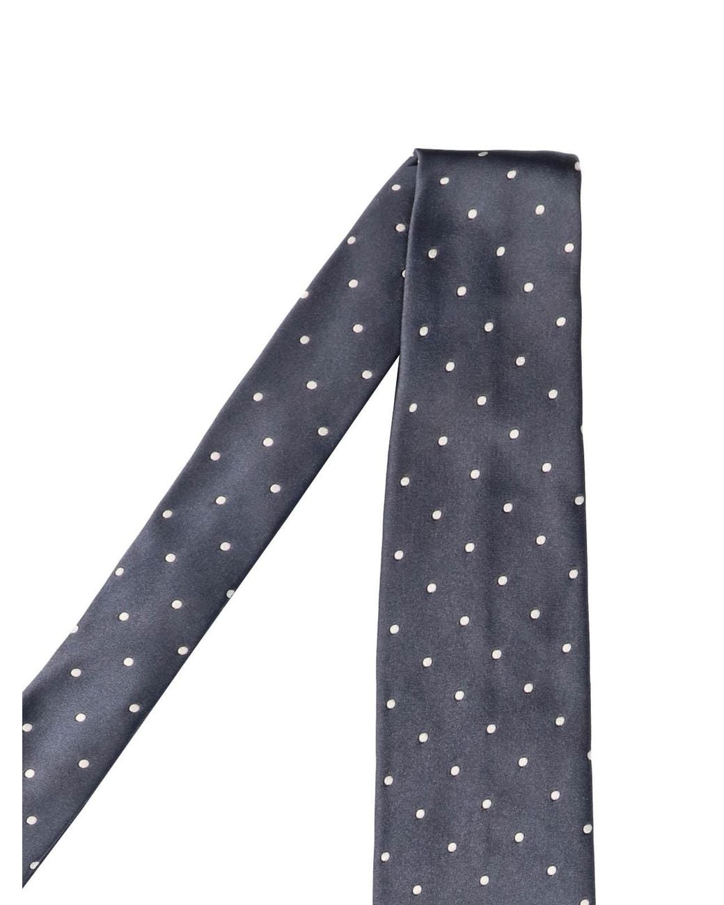 Tom Ford Blue Dotted Tie for men