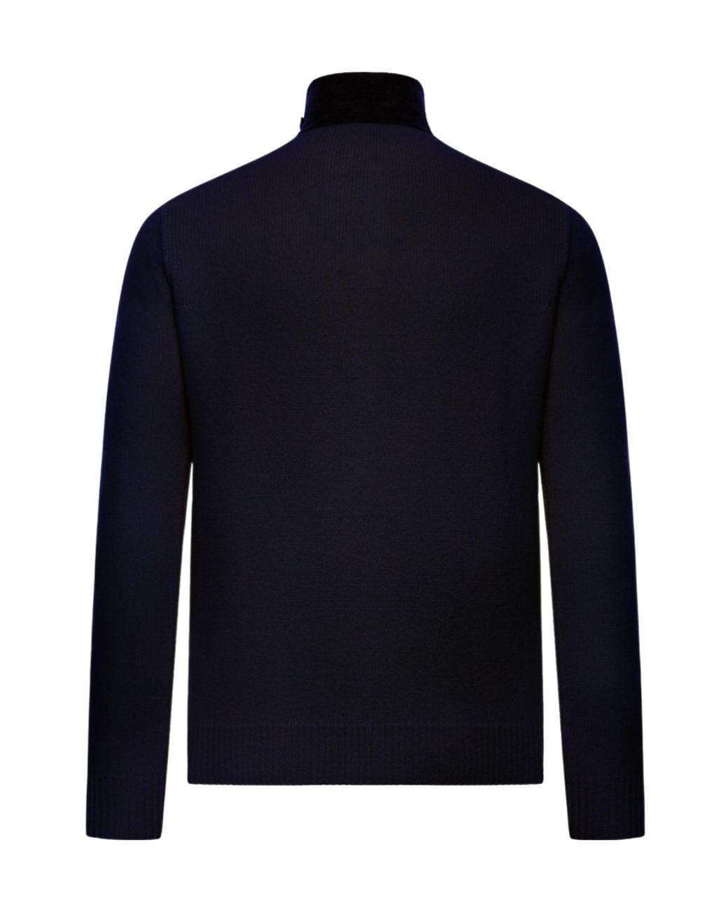 Stone Island Blue Logo Patch Buttoned Cardigan for men