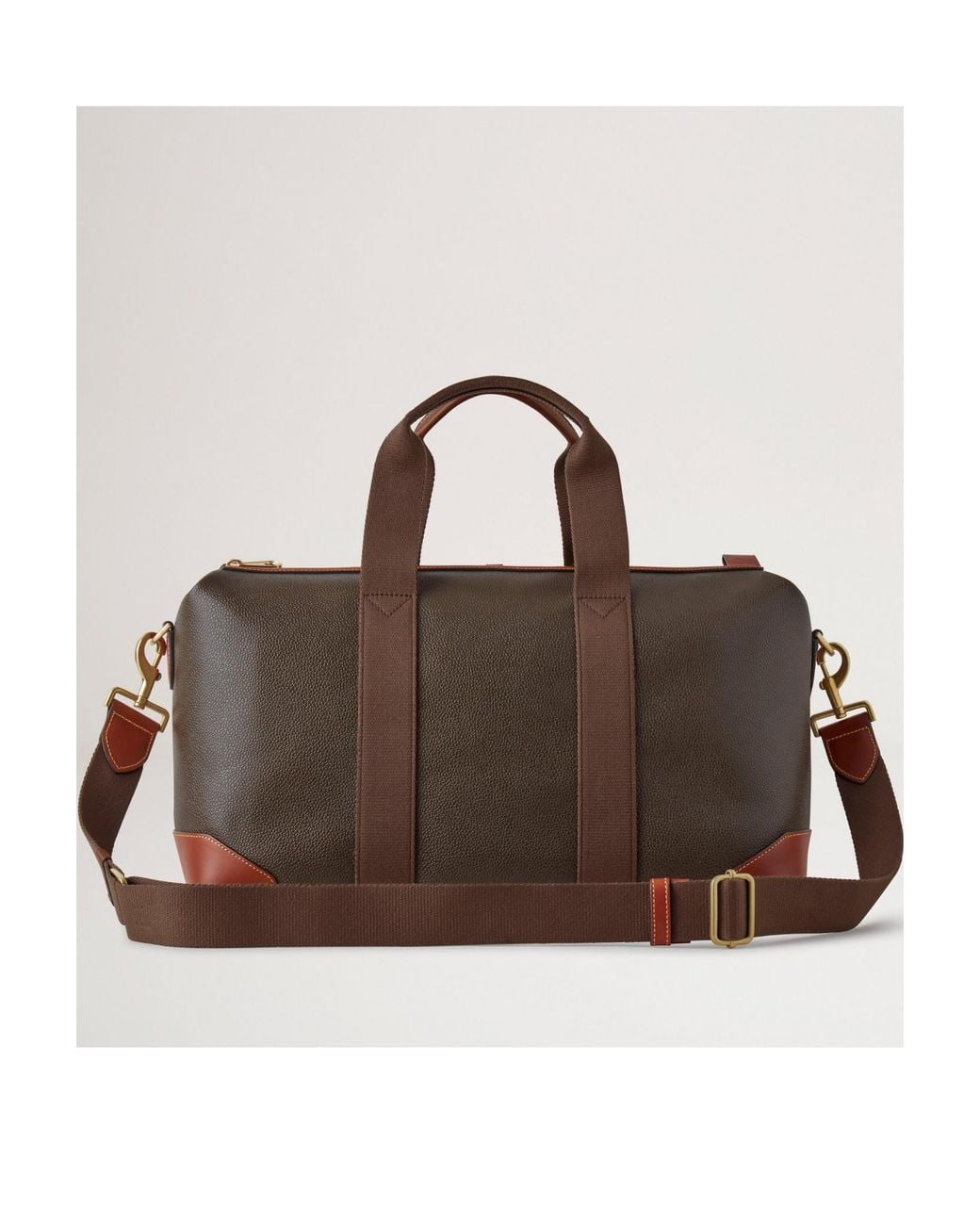 Mulberry Brown Heritage Day Clipper Tote Bag for men