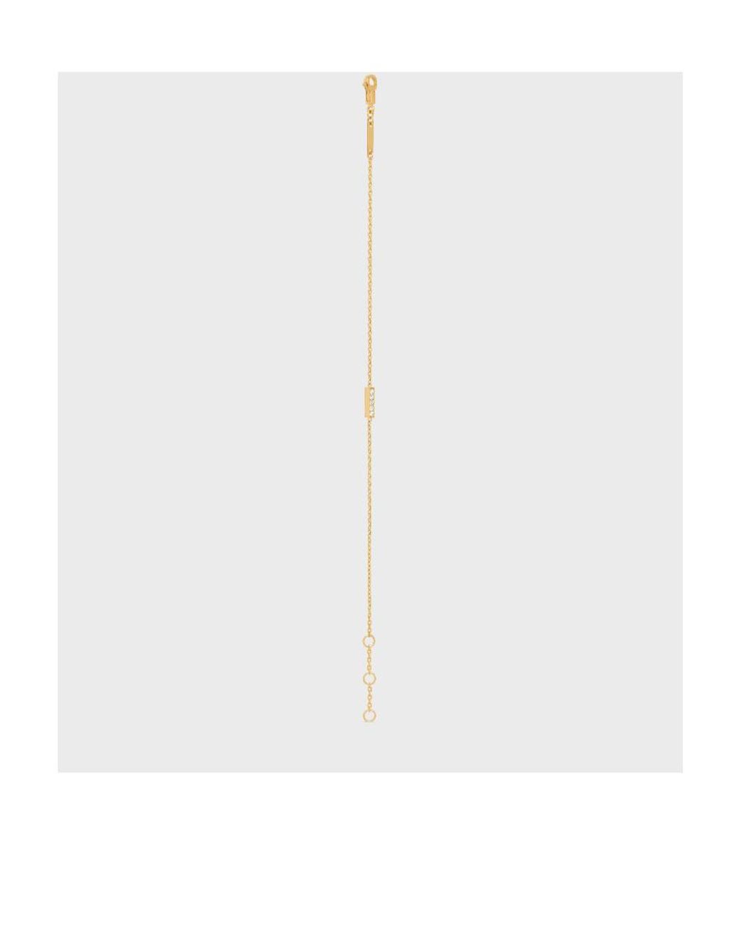 Céline White Line Bracelet