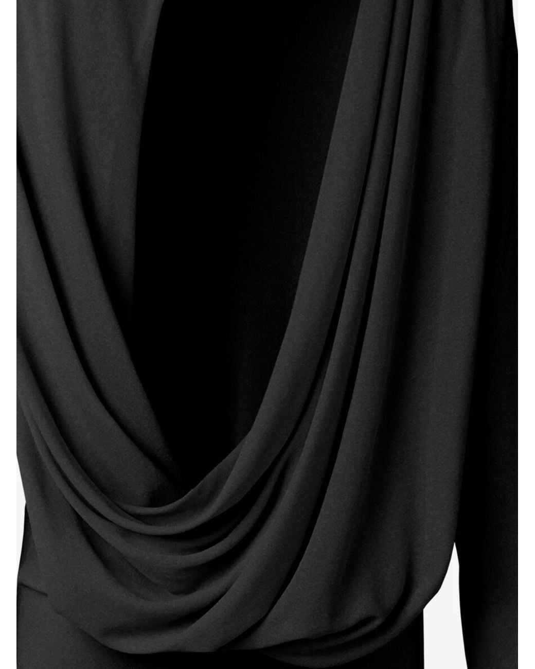 Jacquemus Black The Mistral Short-Sleeved Dress
