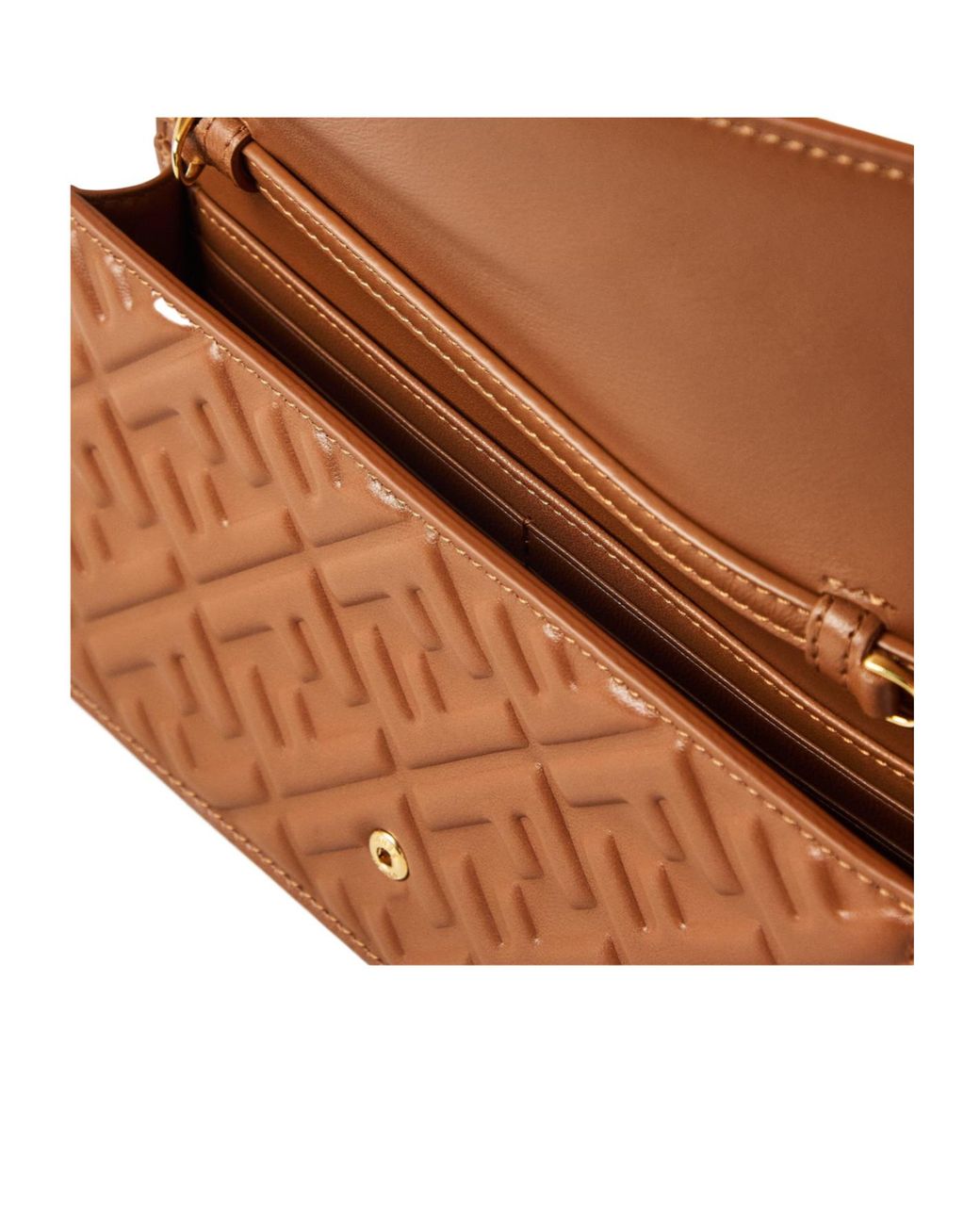 Fendi Brown Chain Shoulder Bag