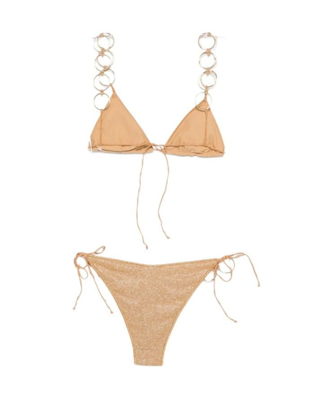 Oseree White Oséree Lumière Ring Micro Bikini Set