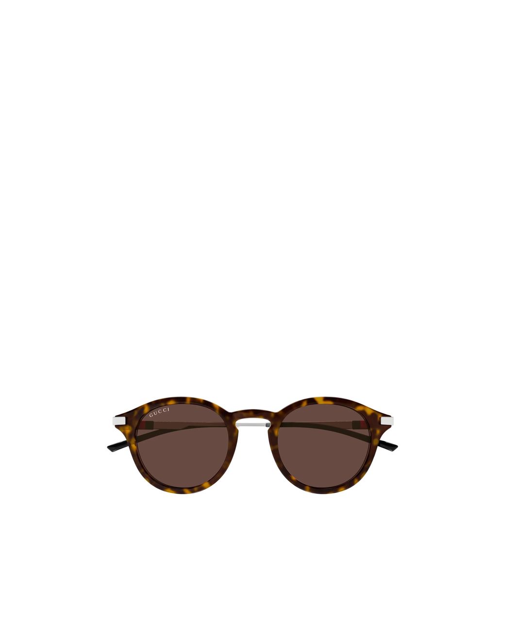 Gucci Brown Eyewear Round-Frame Sunglasses for men