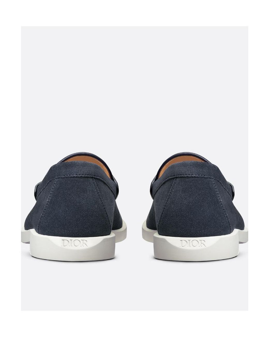 Dior Blue Homme Granville Slip-On Loafers for men