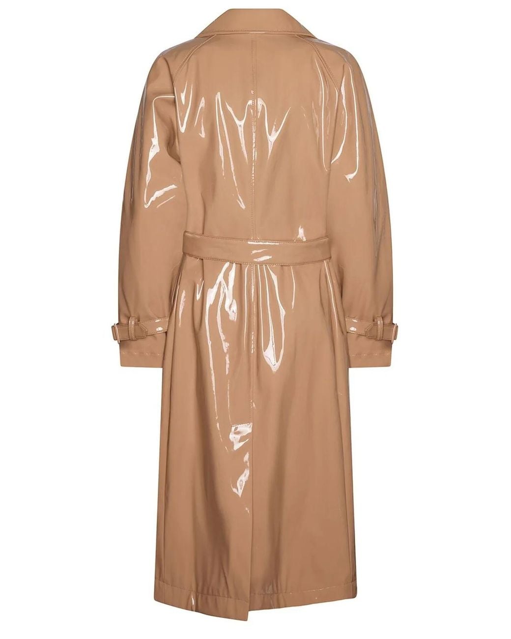 Dolce & Gabbana Natural Belted Waist Trench Coat