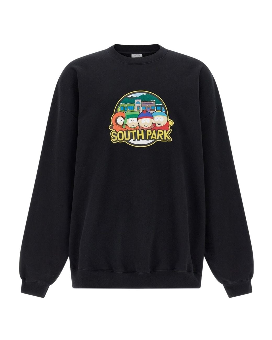Vetements Blue Southpark Graphic Sweater for men