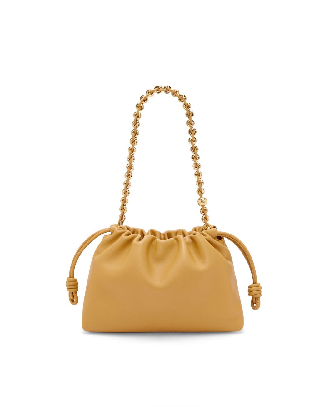 Loewe Natural Flamenco Medium Drawstring Shoulder Bag