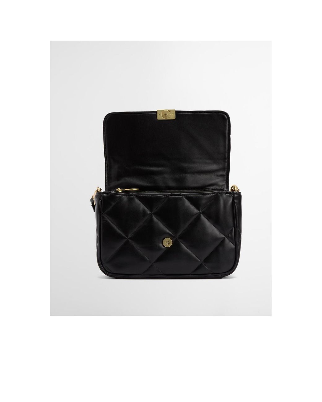 Barbour Black Minimalist Shoulder Bag