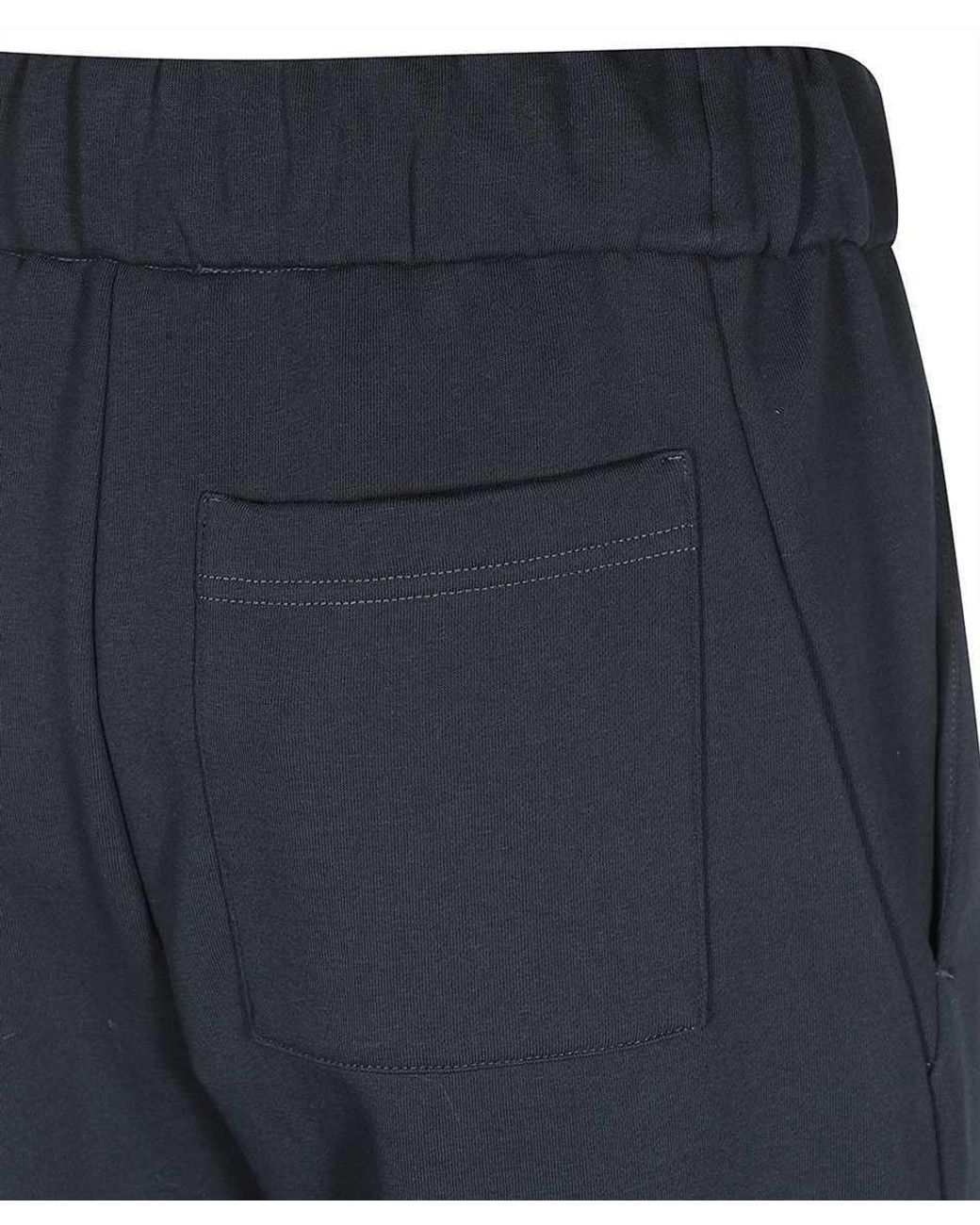 Max Mara Blue Drawstring Sweatpants