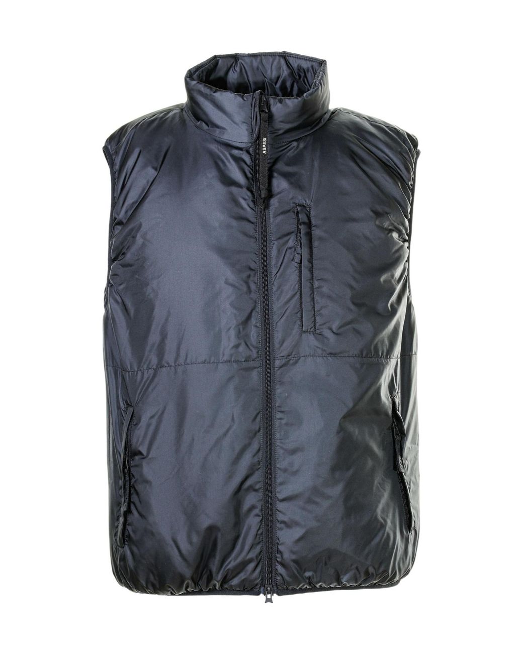 Aspesi Blue Jil Padded Gilet for men