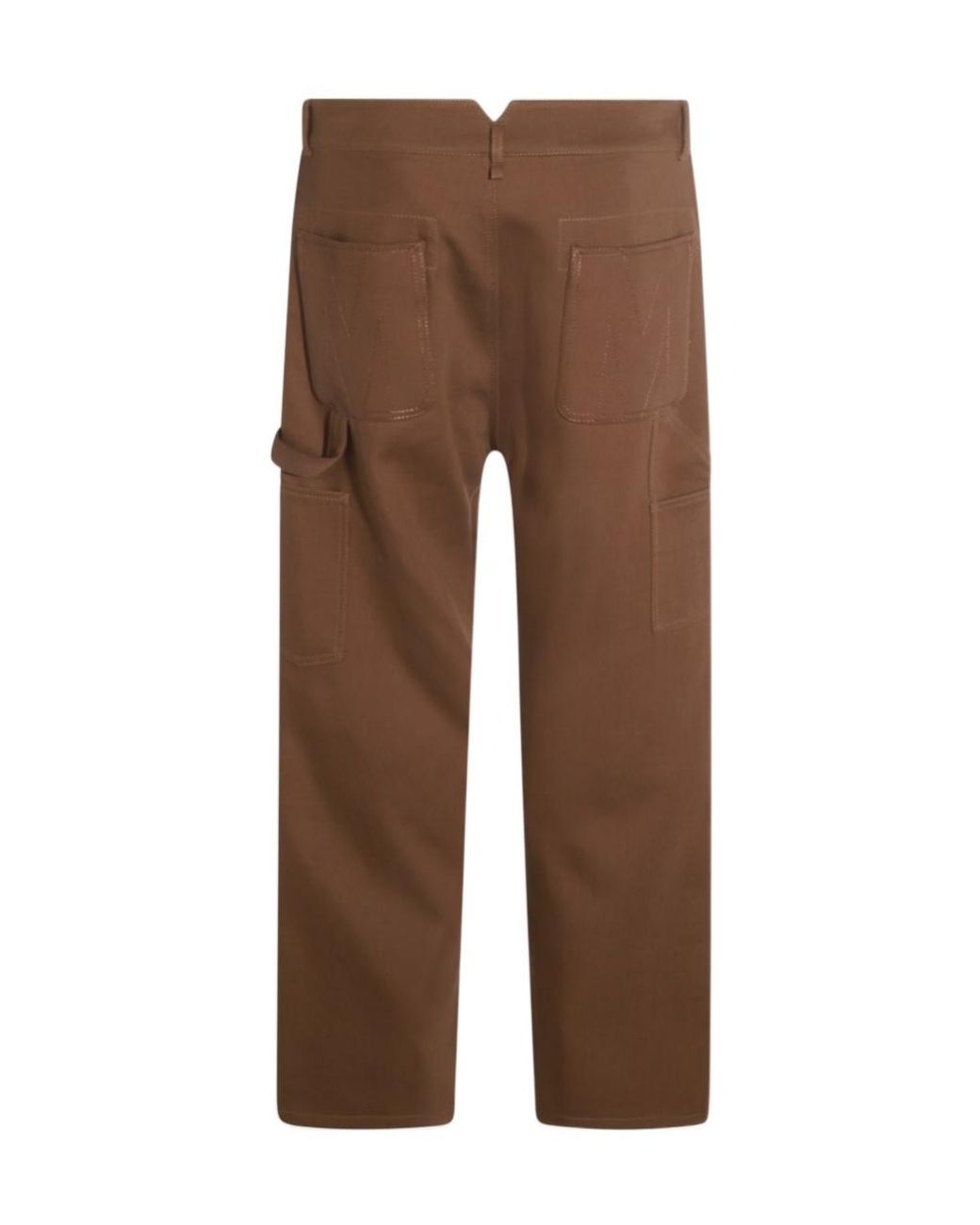 Moschino Brown Cotton Pants for men