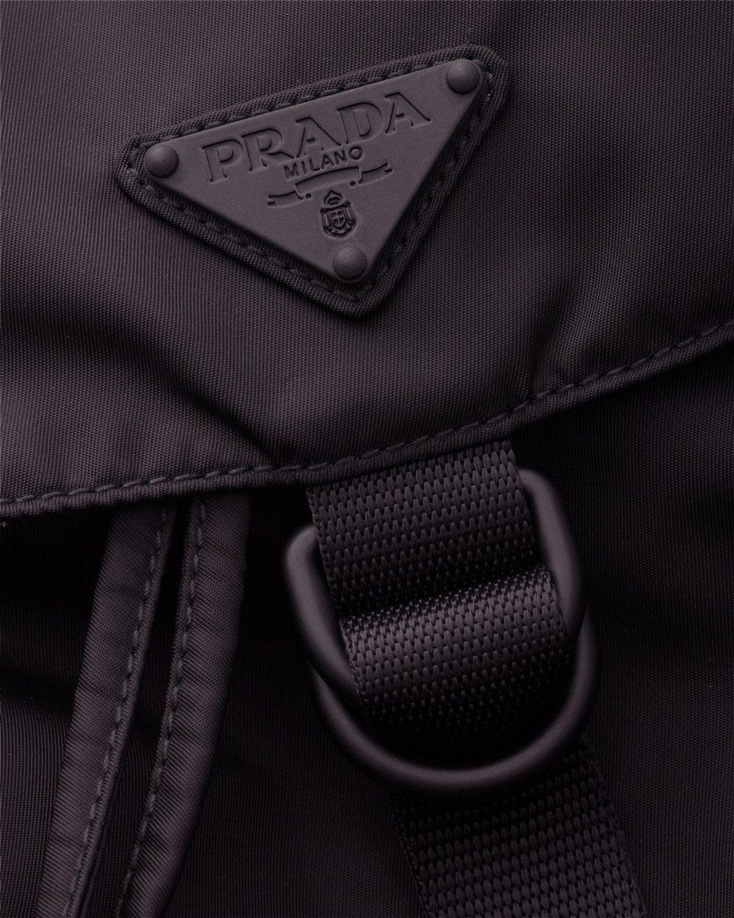 Prada Blue Re-Nylon Backpack