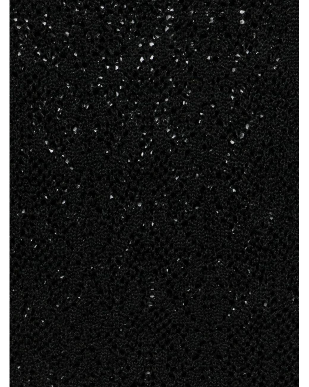 Comme des Garçons Black Long-Sleeved Knitwear