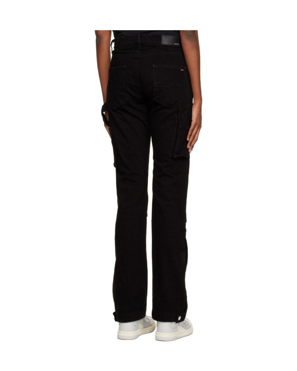 Amiri Black Faded Jeans