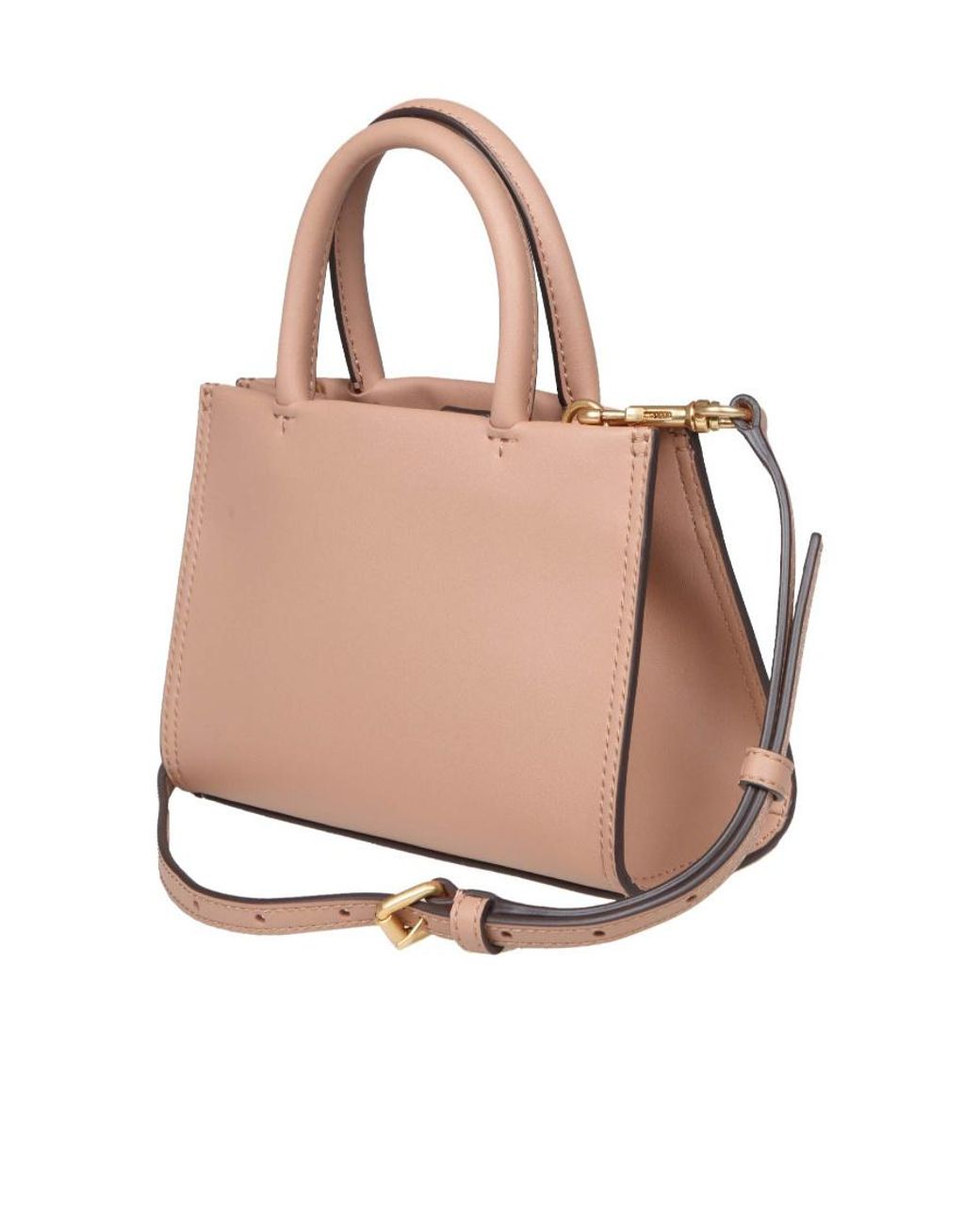 Tory Burch Pink Ella Bio Mini Top Handle Bag