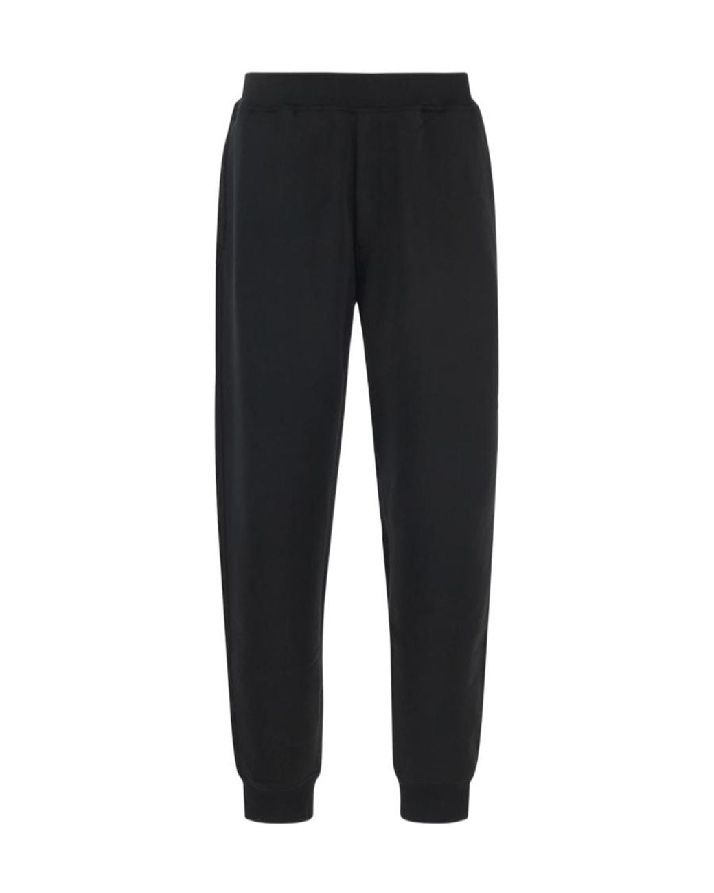 Stone Island Black Logo-Print Track Pants for men
