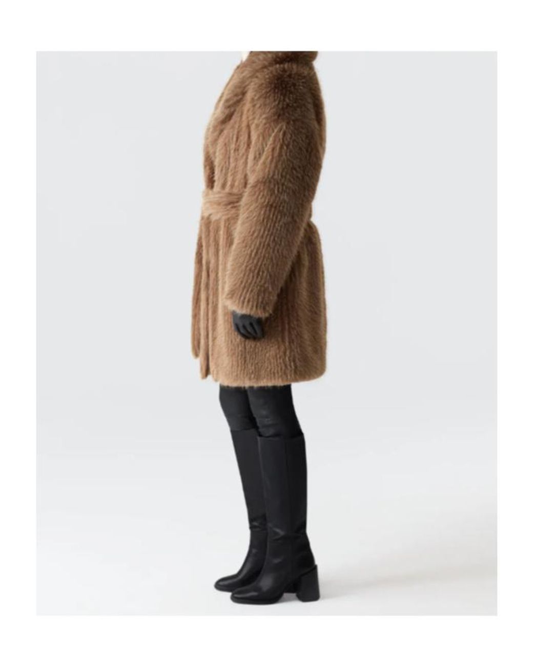 Mackage Brown Kacela Belted Jacket