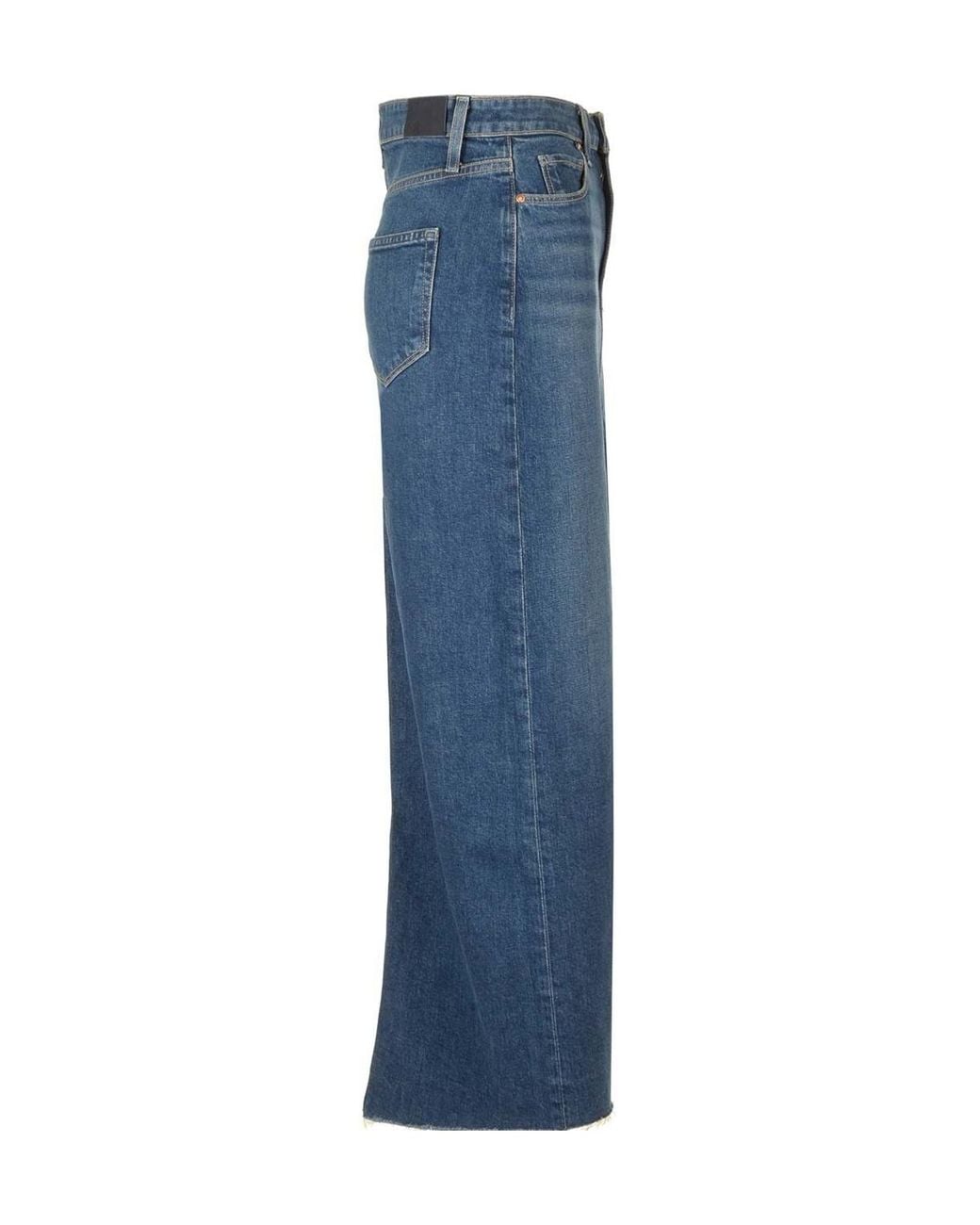 PAIGE Blue Denim Skirt