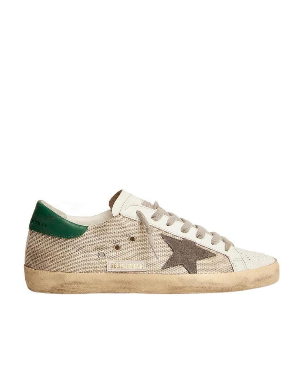 Golden Goose Deluxe Brand Multicolor Super-Star Lace-Up Sneakers for men