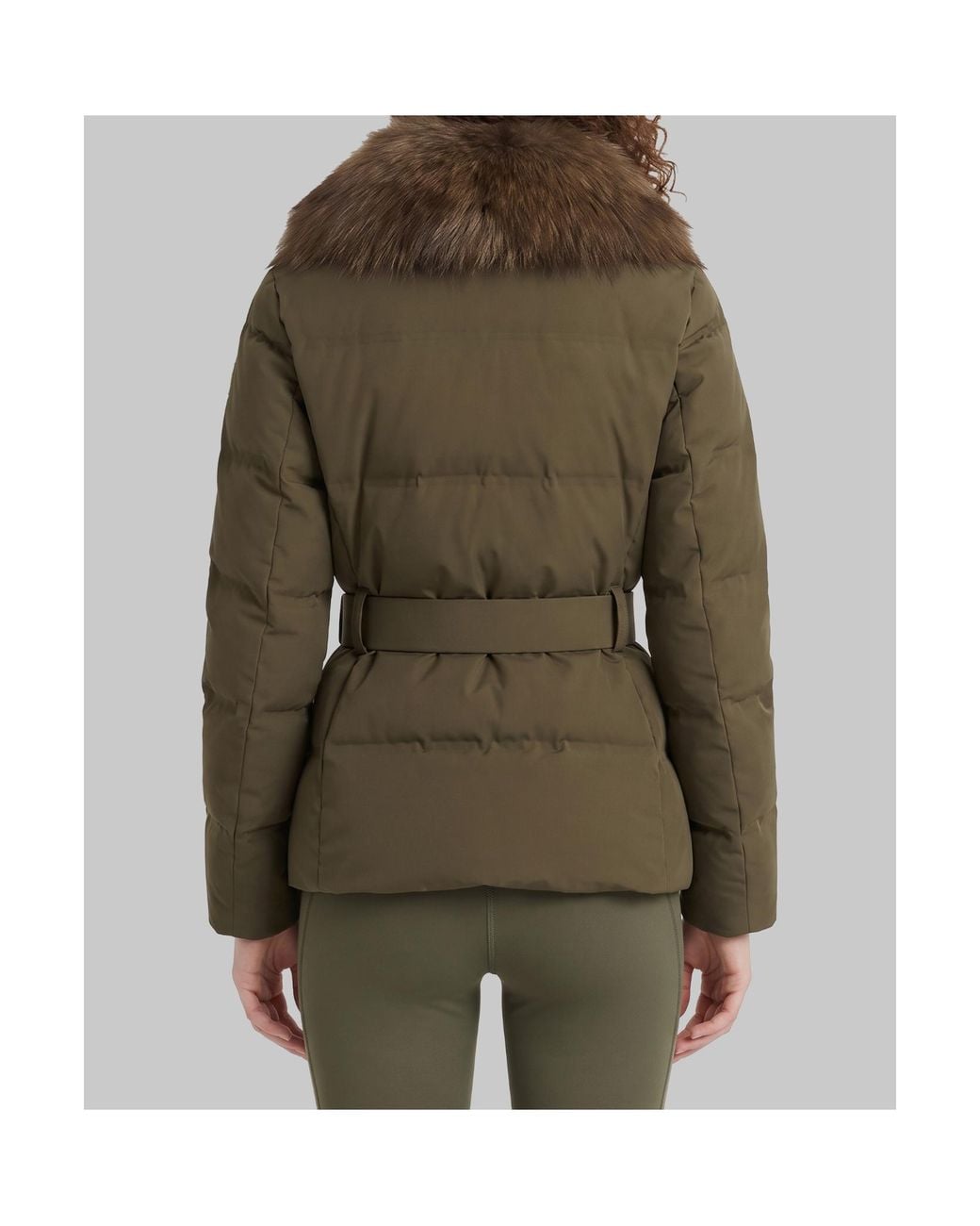 Moncler Green Grenoble Sioule Padded Jacket