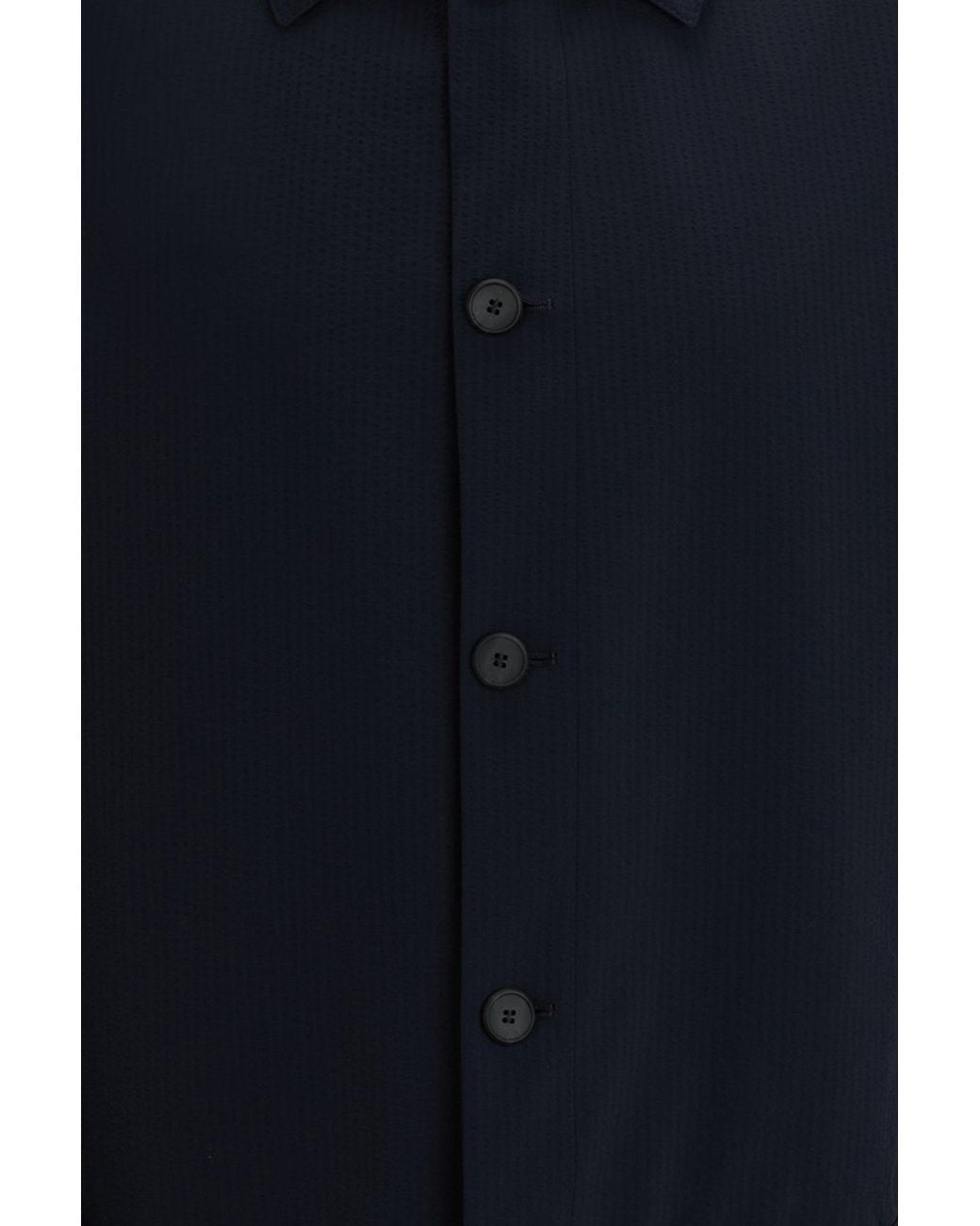 Boss Blue Long-Sleeved Casual Jacket for men