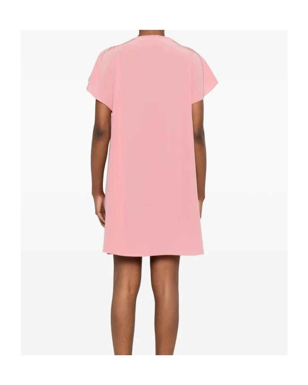 Joseph Pink Anika Ring-Detail Mini Dress