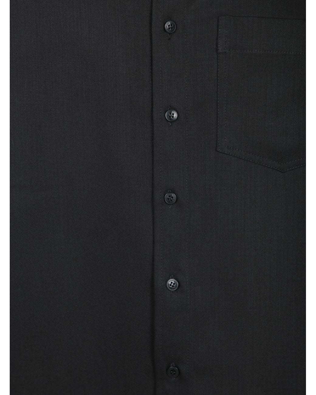 Costumein Black Richard Twill Overshirt Jacket for men
