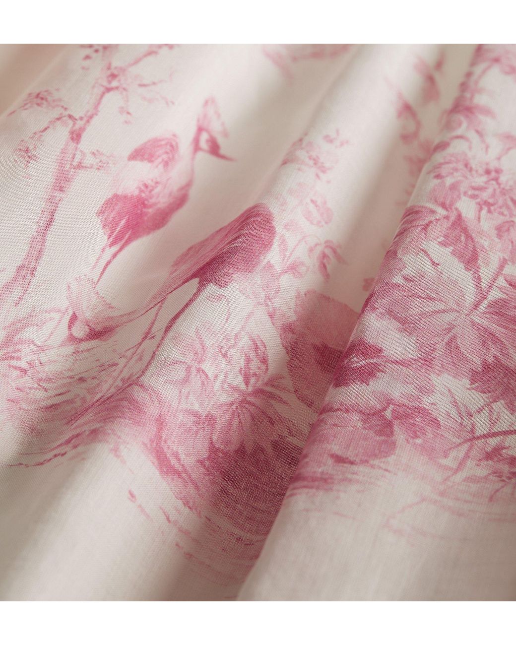 Dior Pink Iviera Mid-Length Flared Skirt