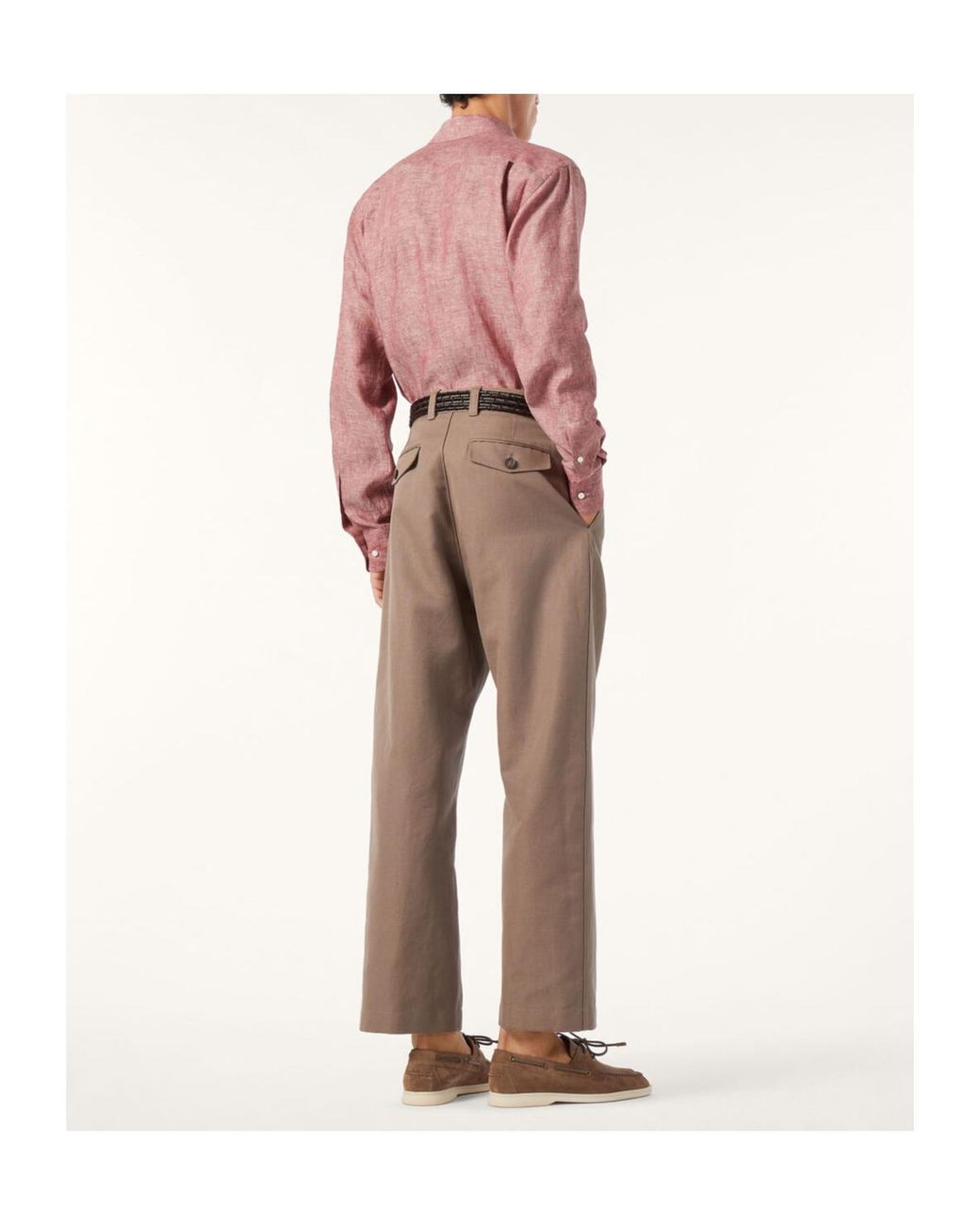Loro Piana Pink Andre Shirt for men